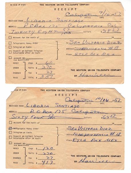 Recibos Envio dinero Western Union 1957.jpg
