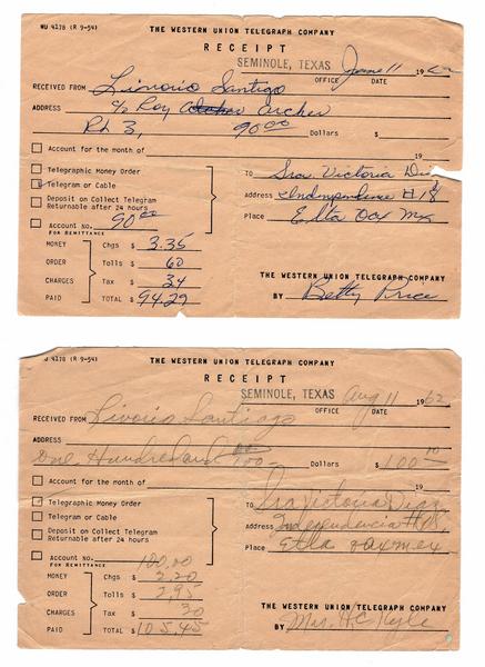 Recibos Envio dinero Western Union 1962.jpg